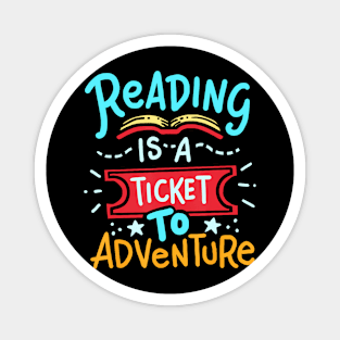 Reading Adventure Library Student Teacher Book Magnet